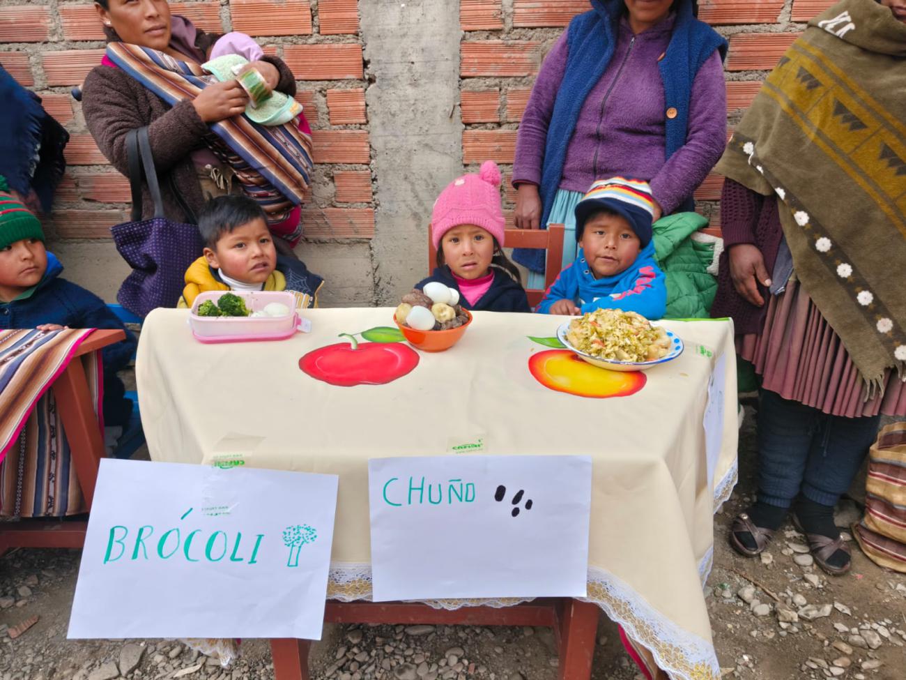 Para cuidar tu cuerpo debes de consumir el brócoli y el chuño.
